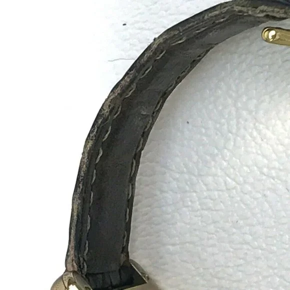 Authentic CARTIER Must tank Vermeille Wristwatch vintage SV925/Leather - Picture 5 of 8